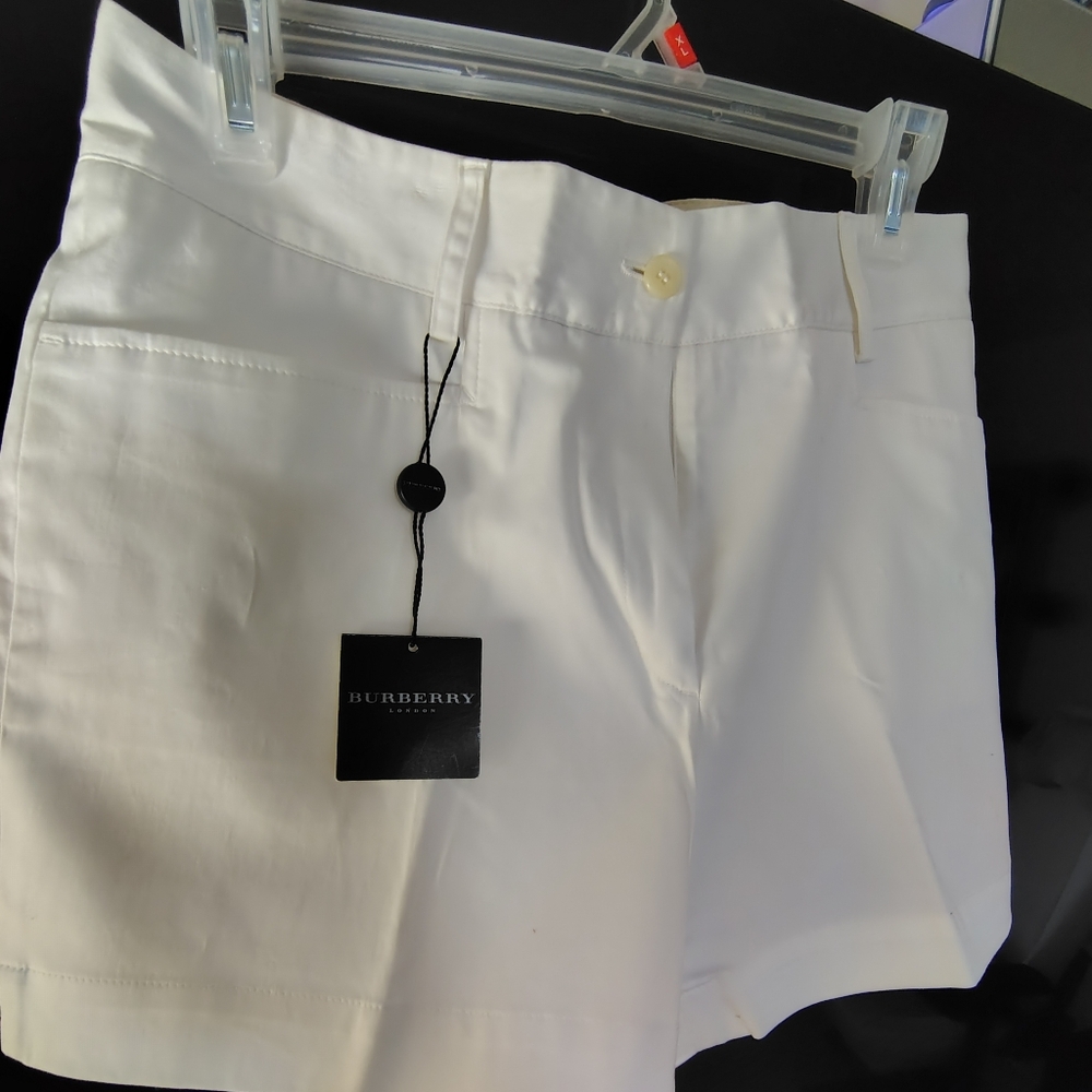 Burberry Golf Women's White Shorts